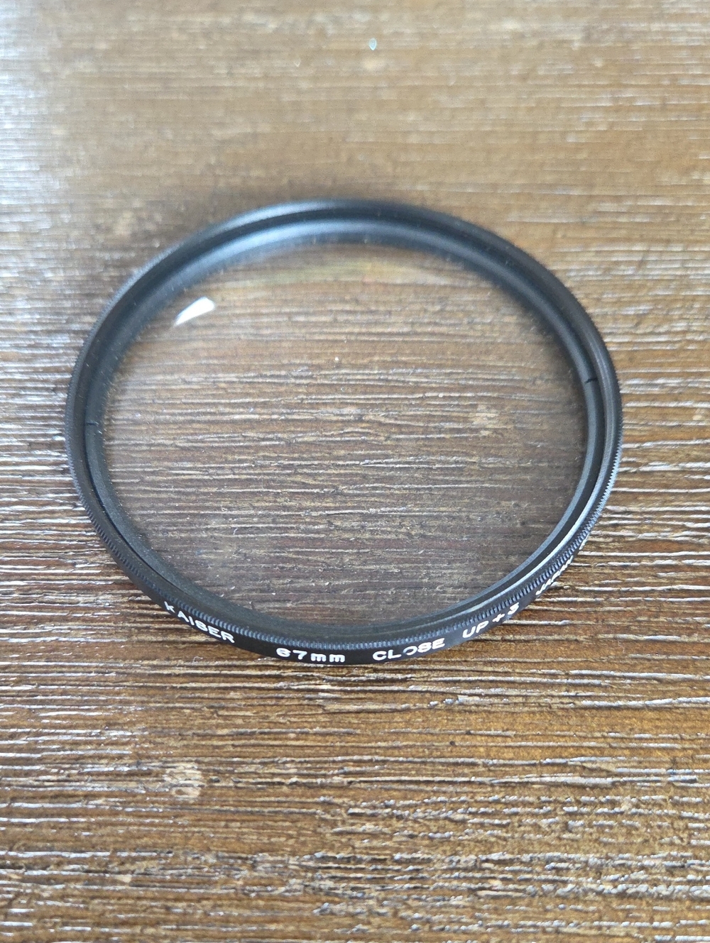 Kaiser Black 67mm Close-Up +3  Camera Lens Filter